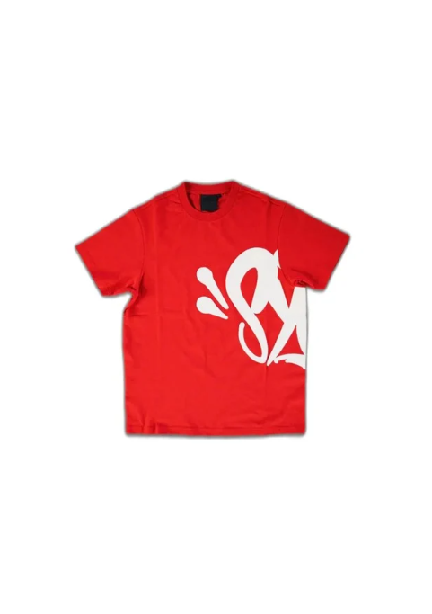 Syna World Logo Tee & Short Set 'Red & Pink’